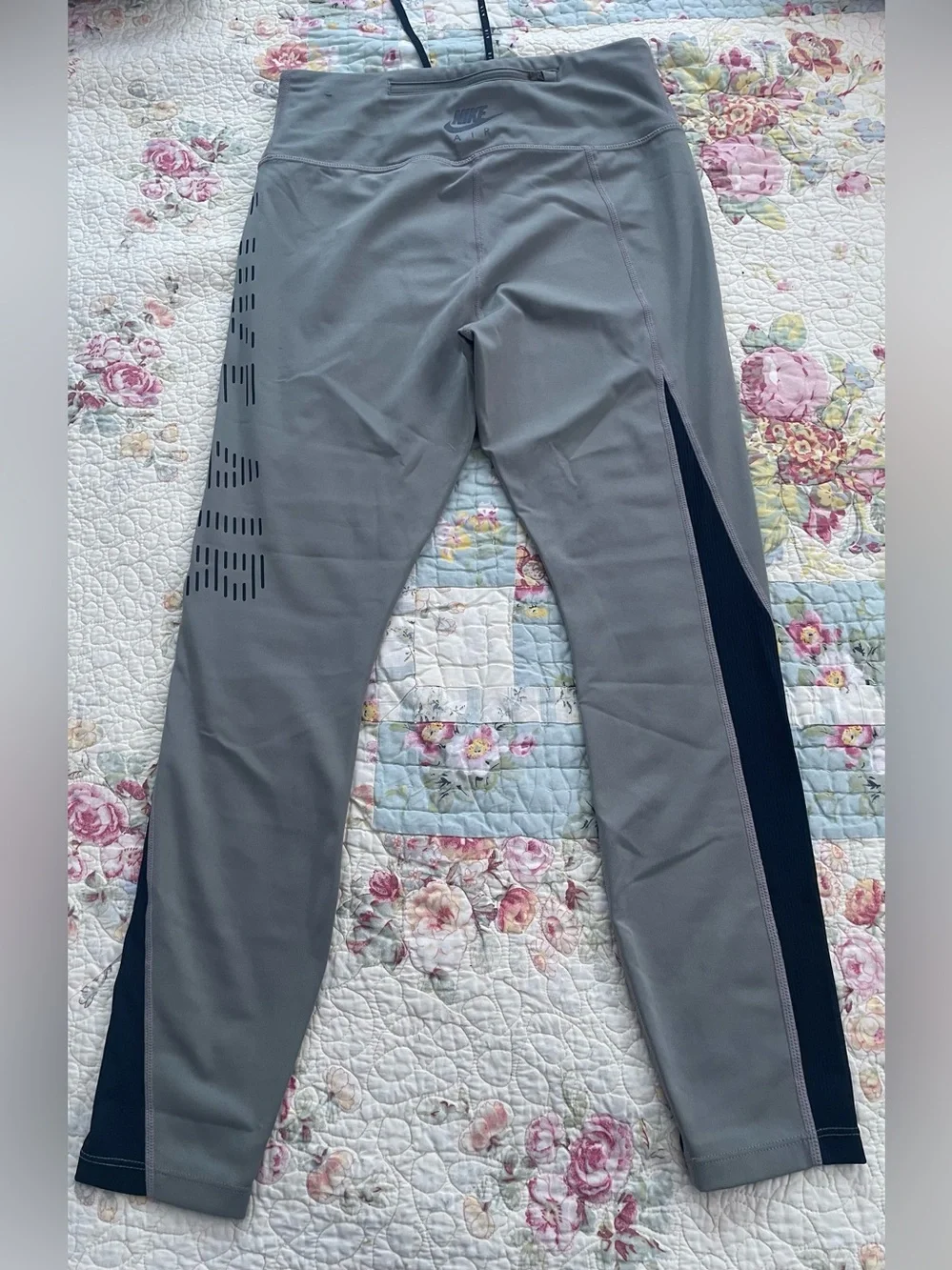 Nike Air Light Gray Performance Leggings